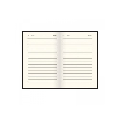 Купить Ежедневник недатированный А5 Palermo, темно-синий с нанесением логотипа