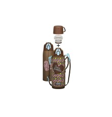 Термос из нерж. стали тм THERMOS FFR-1004 WF 1L, коричневый