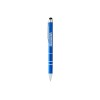 Купить Ручка-стилус шариковая Charleston, синий, черные чернила с нанесением логотипа