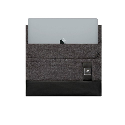 Купить RIVACASE 8802 black melange чехол для MacBook Pro/MacBook Air 13 / 12 с нанесением логотипа