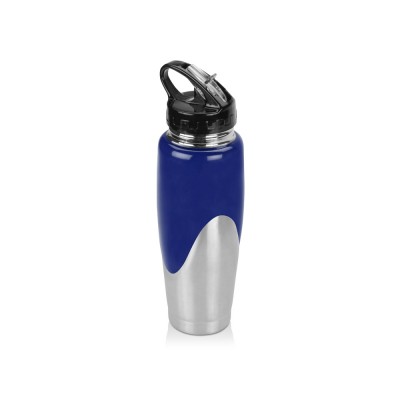 Купить Бутылка спортивная Олимпик 800мл, синий (Р) с нанесением