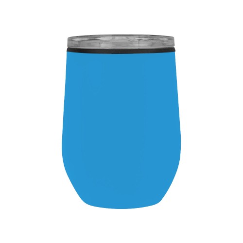 Купить Термокружка Pot 330мл, голубой с нанесением логотипа