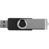 Купить Флеш-карта USB 2.0 32 Gb Квебек, черный с нанесением логотипа