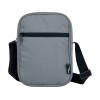 Купить Byron сумка через плечо из переработанных материалов по стандарту GRS объемом 2 л - Серый с нанесением логотипа