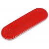 Купить Сжимаемая подставка для смартфона, красный с нанесением логотипа