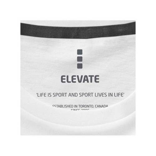 Купить Nanaimo мужская футболка с коротким рукавом, белый с нанесением логотипа