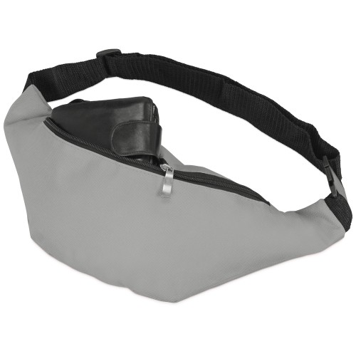 Купить Сумка на пояс Sling, серый с нанесением логотипа