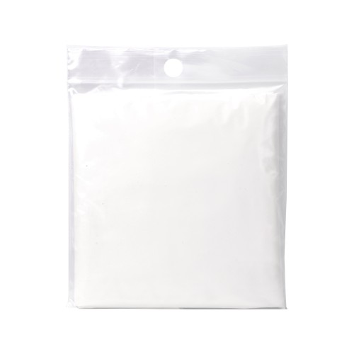 Купить Дождевик Storm, белый с нанесением логотипа