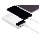 Купить RIVACASE VA2580 (20 000mAh), QC/PD 20W внешний аккумулятор с дисплеем, белый /24 с нанесением логотипа