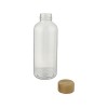 Купить Бутылка для воды Ziggs из переработанной пластмассы объемом 950 мл - прозрачный с нанесением логотипа
