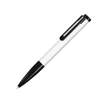 Купить Ручка металлическая BOOM M, белый с нанесением