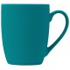 Купить Кружка с покрытием soft-touch Tulip Gum, бирюзовый 320C с нанесением логотипа