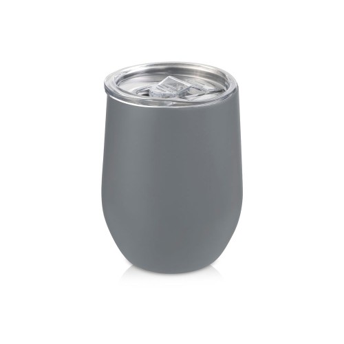 Купить Термокружка Vacuum mug C1, soft touch, 370мл, серый с нанесением логотипа