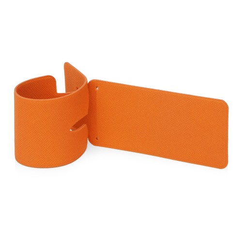 Купить Багажная бирка Favor, оранжевый с нанесением логотипа