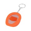 Купить Брелок-открывалка Каска, оранжевый с нанесением логотипа