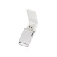 Купить Флеш-карта USB 2.0 16 Gb с магнитным замком Vigo, белый/серебристый с нанесением логотипа