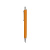 Купить Ручка металлическая шариковая трехгранная Riddle, оранжевый/серебристый с нанесением логотипа