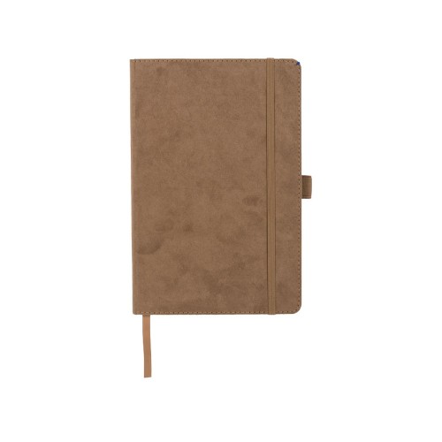 Купить Блокнот А5 Suede, коричневый с нанесением логотипа Купить Блокнот А5 Suede, коричневый с нанесением логотипа