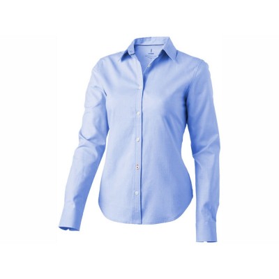 Купить Женская рубашка с длинными рукавами Vaillant, голубой с нанесением