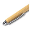 Купить Ручка шариковая TUCUMA с корпусом из бамбука, бежевый/серебристый с нанесением логотипа