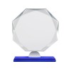 Купить Награда Diamond, синий с нанесением логотипа