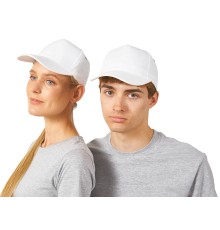 Бейсболка New York 5-ти панельная, белый