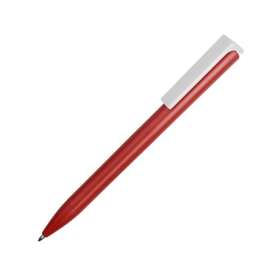 Купить Ручка пластиковая шариковая Fillip, красный/белый с нанесением