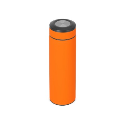 Вакуумный термос Vacuum Flask C1, soft touch, 420мл, оранжевый