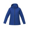 Купить Notus женская утепленная куртка из софтшелла - Cиний с нанесением логотипа