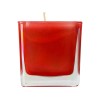 Купить Свеча парафиновая парфюмированная в стекле Palo, красная с нанесением логотипа