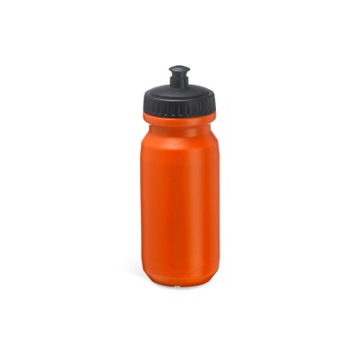 Купить Спортивная бутылка BIKING из полиэтилена, оранжевый с нанесением логотипа