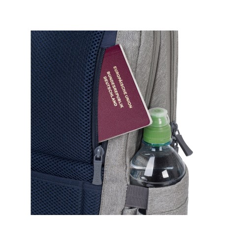 Купить RIVACASE 7760 grey ECO рюкзак для ноутбука 15.6 с нанесением логотипа