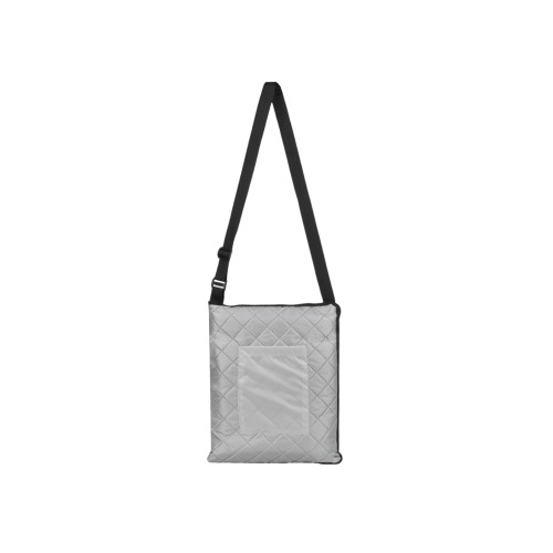 Купить Плед для пикника Ridge, 115 х 140 см, серый с нанесением логотипа