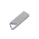 Купить USB 2.0-флешка на 128 Гб с мини чипом, компактный дизайн, отверстие треугольной формы для цепочки с нанесением логотипа