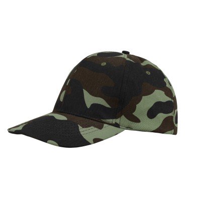 Купить Бейсболка Camo 6-ти панельная с нанесением