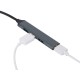 Купить USB-хаб Link с коннектором 2-в-1 USB-C и USB-A, 2.0/3.0, серый с нанесением логотипа
