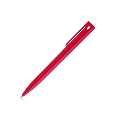 Купить GAUSS. Шариковая ручка с зажимом, красный с нанесением логотипа