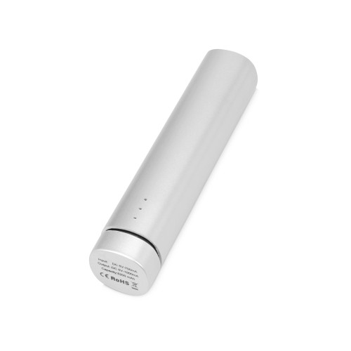Купить Портативное зарядное устройство Мьюзик, 5200 mAh, серебристый с нанесением логотипа Купить Портативное зарядное устройство Мьюзик, 5200 mAh, серебристый с нанесением логотипа