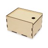 Купить Деревянная подарочная коробка-пенал, размер М с нанесением логотипа