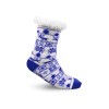 Купить Домашние носки мужские, синий с нанесением логотипа