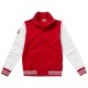 Купить Толстовка Varsity, красный/натуральный белый с нанесением логотипа