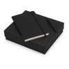 Купить Подарочный набор Moleskine Indiana с блокнотом А5 Soft и ручкой, черный с нанесением логотипа