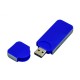 Купить USB-флешка на 16 Гб в стиле I-phone, прямоугольнй формы, синий с нанесением логотипа