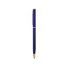Купить Ручка шариковая Жако с серебристой подложкой, темно-синий с нанесением логотипа