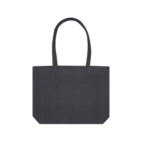 Купить Weekender эко-сумка из переработанного материала Aware™ плотностью 500 г/м² - Джинс с нанесением логотипа