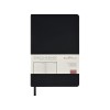 Купить Ежедневник А5 Megapolis Color soft-touch, черный с нанесением логотипа
