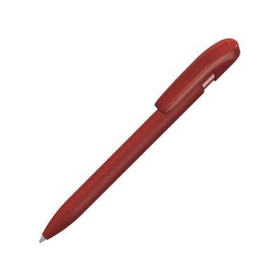Купить Ручка шариковая пластиковая Sky Gum, красный с нанесением логотипа