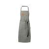 Купить Pheebs 200 g/m2 recycled cotton apron, черный с нанесением логотипа