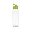 Купить Бутылка для воды Plain 2 630 мл, прозрачный/зеленый с нанесением логотипа
