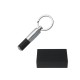 Купить Брелок Pure Black. Hugo Boss, серебристый/черный с нанесением логотипа